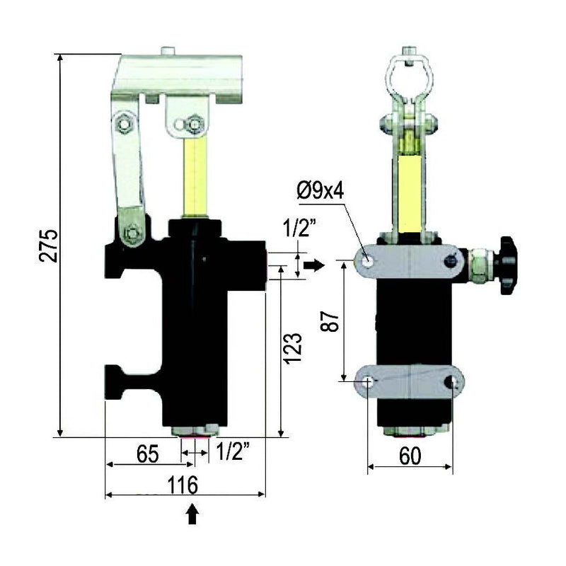 Hand Pump - Single Acting - 50cc - AMAIreland - 