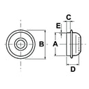 Hub Cap - 62mm - AMAIreland - 