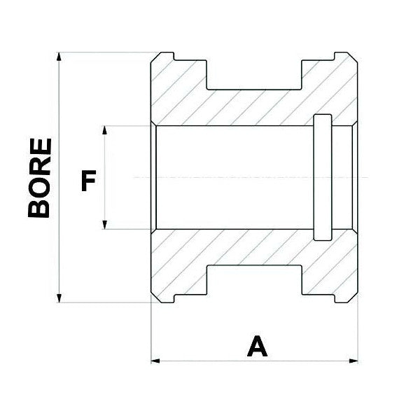 Hydraulic Cylinder Replacement Piston Bore 50mm x 20mm - AMAIreland - 