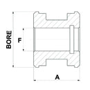 Hydraulic Cylinder Replacement Piston Bore 80mm x 33mm - AMAIreland - 