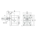 Hydraulic Gear Pump Group 2 Economy Type - 16 cc - R/H - AMAIreland - 