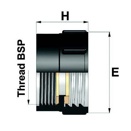 IBC Tank Adaptor - Female - AMAIreland - 