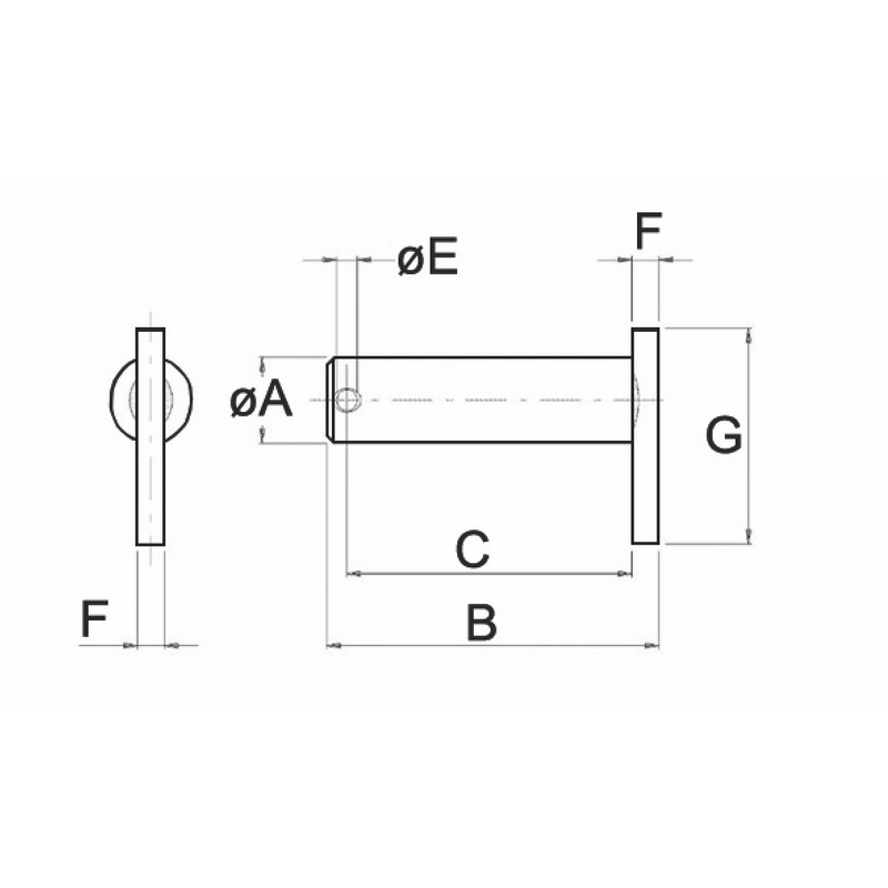 Implement Mounting Pins - AMAIreland - 