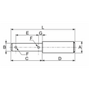 Implement Pin - L 180mm x W 28mm - AMAIreland - 