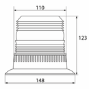 LED Amber Strobe Beacon - Magnetic - AMAIreland - 