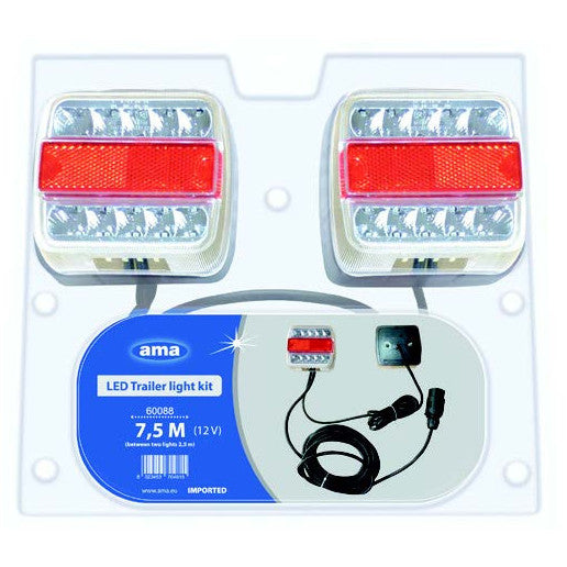 LED Bolt on Light Kit - 7.5mt Cable - AMAIreland - 