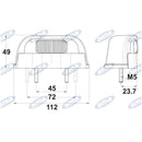 LED Number Plate Light - AMAIreland - 
