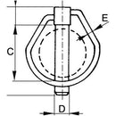 Linch Pin - Pin ø 11mm - AMAIreland - 