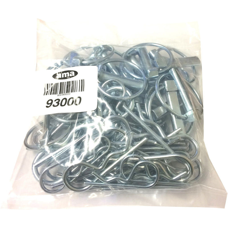 Linch Pin & R-Clip Assortment (45 Piece) - AMAIreland - 