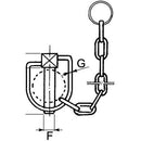 Linch Pins with Chain - Pin ø 19mm - AMAIreland - 