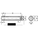 Linkage Pin - L 143mm - AMAIreland - 