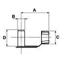 Lockable Clevis Pin / Clip - 35mm - AMAIreland - 
