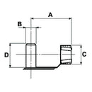 Lockable Clevis Pin / Clip - 6MM