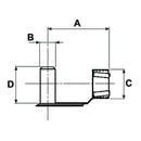 Lockable Clevis Pin / Clip - 80mm - AMAIreland - 