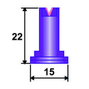 Low Drift Air Suction Nozzle Jet with Ceramic Insert - Purple - AMAIreland - 