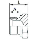 Male Plug - Metric - 14x1.5