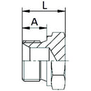 Male Plug - 22x1.5 - AMAIreland - 