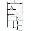 Male Plug - 3/8" - AMAIreland - 