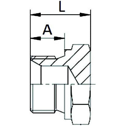 Male Plug - 3/8" - AMAIreland - 