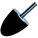 Male Rubber Bumper - M12 Thread