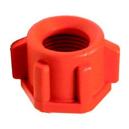 Nozzle Nut - Red Threaded - AMAIreland - 