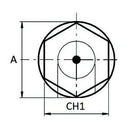 Oil Plug / Sight Glass - 1/2"