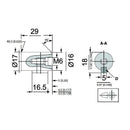 Orbital Motor - Danfoss Series OMM 50 - 50CC