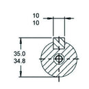 Orbital Motor - Danfoss Series WS315 - 305CC