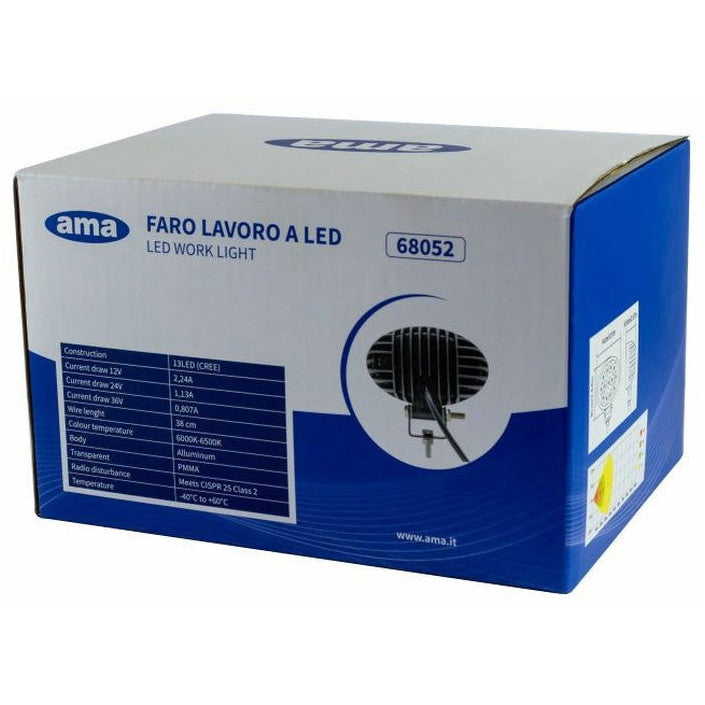 Oval High Power LED Work Lamp - AMAIreland - 