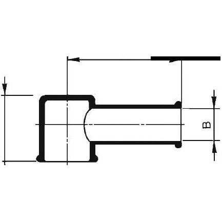 Pipe Insulator - L 33mm - AMAIreland - 