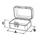 Plastic Tool Box - Length 165mm - AMAIreland - 