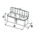 Plastic Tool Box - Length 320mm - AMAIreland - 