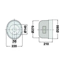 PTO Cone - Inspection Windows 1 - ø 280mm x L 210mm - AMAIreland - 