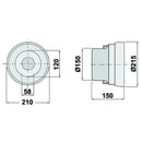 PTO Cone ø 210mm x L 150mm - AMAIreland - 