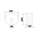 PTO Cone - With Hatch - ø 350mm L 150mm - AMAIreland - 