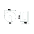 PTO Cone - With Hatch - ø 350mm x 150mm