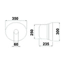 PTO Cone - Without Hatch - ø 300mm x 235mm - AMAIreland - 