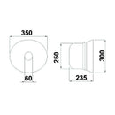 PTO Cone - Without Hatch - ø 300mm x 235mm