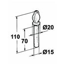 Rear Hinge - Forket Pin - AMAIreland - 