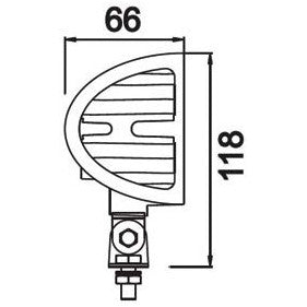 Rectangular High Power LED Work Lamp - AMAIreland - 
