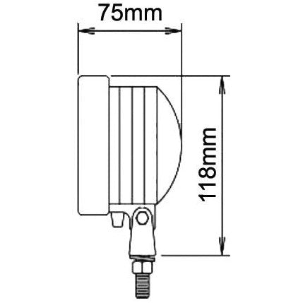 Rectangular Work Lamp - AMAIreland - 