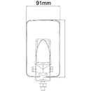 Rectangular Work Lamp - Side Fixing (Fits MF 300 Series) - AMAIreland - 