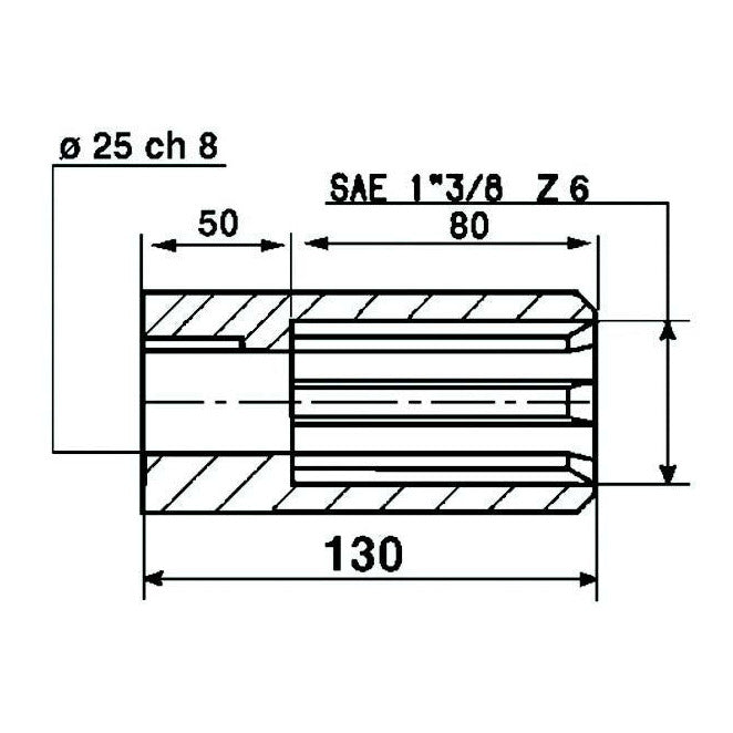 Reducing Bushing for Hydraulic Motors - AMAIreland - 