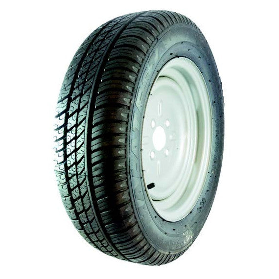 Remoulded Pneumatic Wheel for Trailer Steel Rim - Ø 580mm - AMAIreland - 