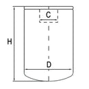 Replacement Cartridge's - 1 1/4" - 10 μ