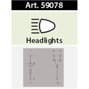 Rocker Switch 12V - Headlights - AMAIreland - 