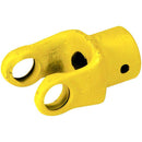 Round Bore Yoke End with Roll Pin Hole - BY-PY Type - CAT 4 - 27 x 74.6mm