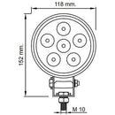 Round High Power LED Work Lamp - AMAIreland - 
