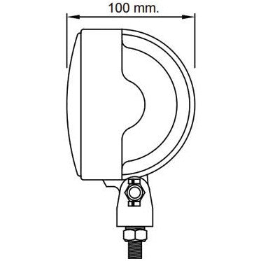Round High Power LED Work Lamp - AMAIreland - 