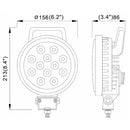 Round High Power LED Work Lamp - AMAIreland - 